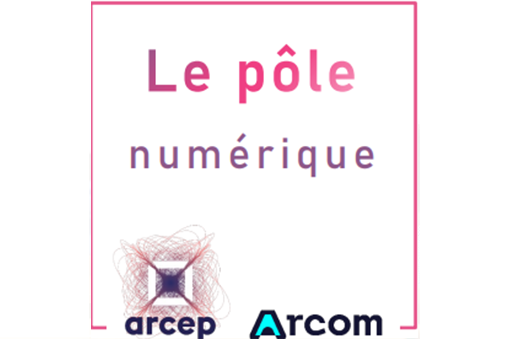 Pôle numérique commun Arcep-Arcom