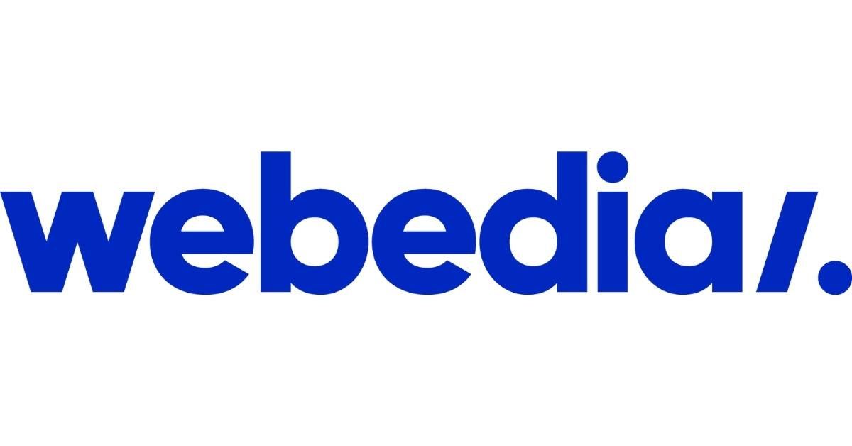 Logo de Webedia.